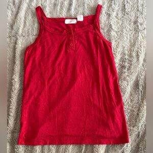 Tillys Full Tilt Vibrant Red Kids Tank Top